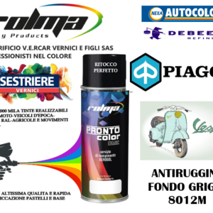 PIAGGIO – 8012M ANTIRUGGINE FONDO GRIGIO OPACA