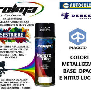 PIAGGIO COLORI METALLIZZATI