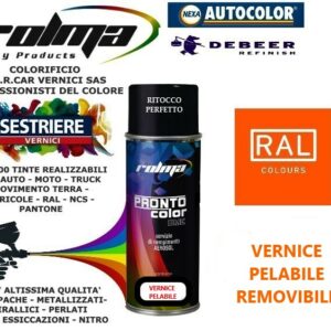 WRAPPER SPRAY PELLICOLA PELABILE – REMOVIBILE RAL ML 400 SEMI-LUCIDA