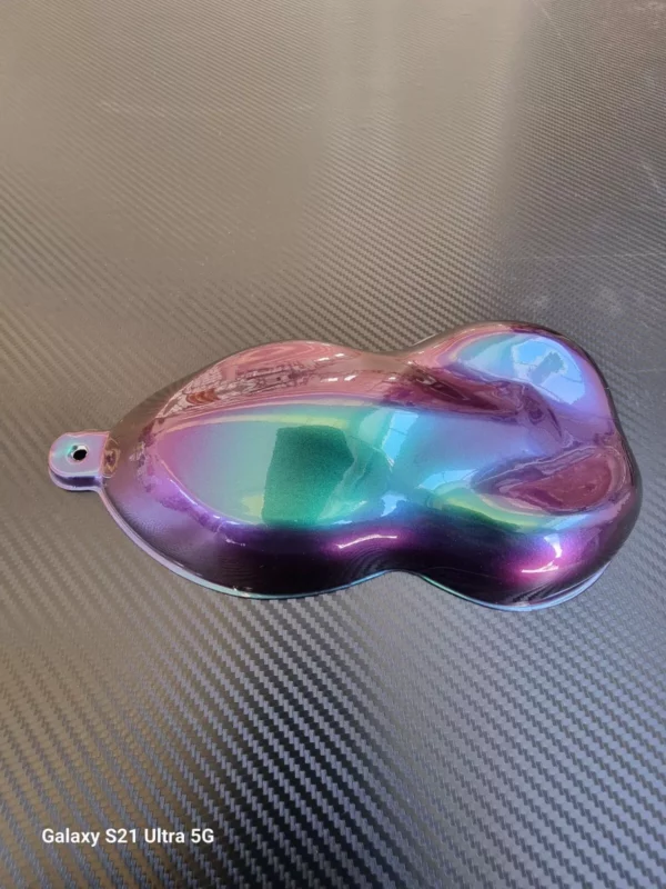 VERNICE CAMALEONTE CAM 01 EFFETTO VIOLA VERDE BLU BASE OPACA - immagine 15