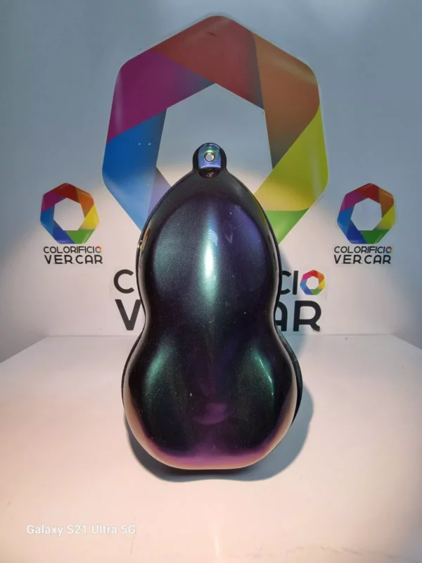 VERNICE CAMALEONTE CAM 01 EFFETTO VIOLA VERDE BLU BASE OPACA - immagine 11