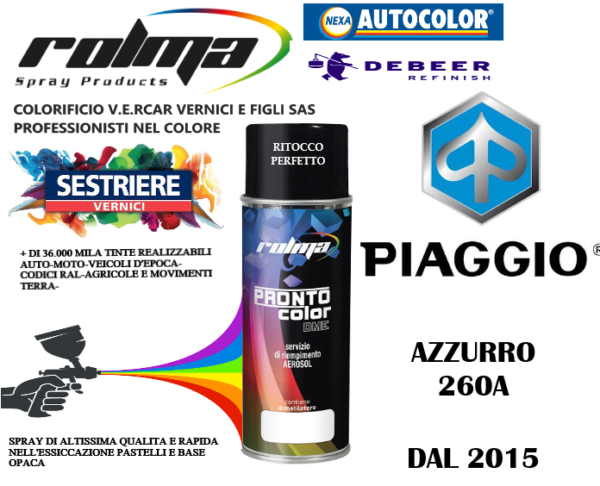 PIAGGIO - 260/A AZZURRO