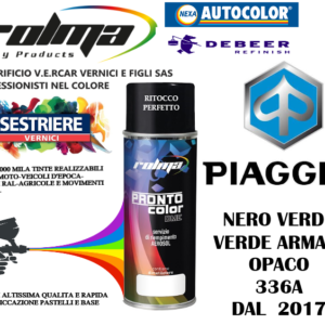 PIAGGIO – 336A NERO VERDE – VERDE ARMANI OPACO