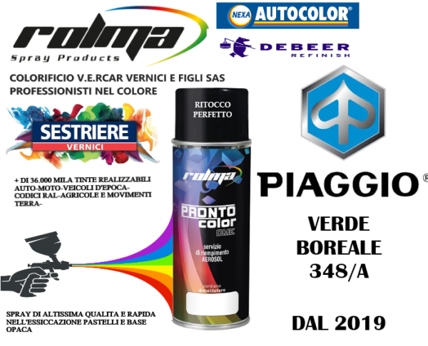 PIAGGIO - 348A VERDE BOREALE