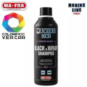 MAFRA – MANIAC LINE FOR CAR DETAILING- BLACK E WRAP SHAMPOO ML 500