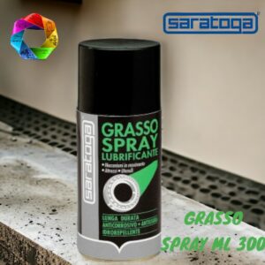 SARATOGA – GRASSO SPRAY LUBRIFICANTE ML 300