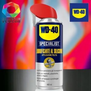 WD-40 – SPECIALIST LUBRIFICANTE AL SILICONE APPLICAZIONE PULITA ML 400