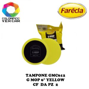 FARECLA – GMC612 TAMPONE  G MOP 6″ YELLOW CF PZ 2