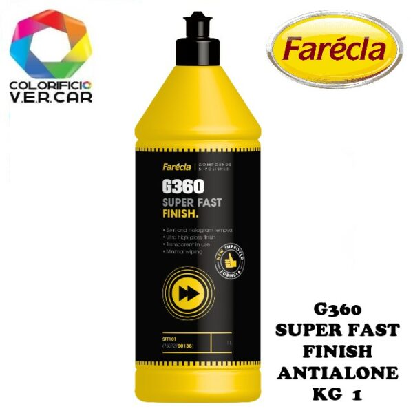 FARECLA - G360 SUPER FAST FINISH KG 1 (TAPPO NERO)
