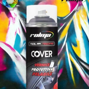 ROLMA – COVER VERNICE PELABILE NERO 9005 ML 400