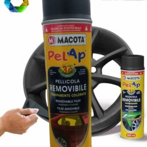 MACOTA – PELLICOLA REMOVIBILE TRASPARENTE COLORATA  NERO ML 500 -81146