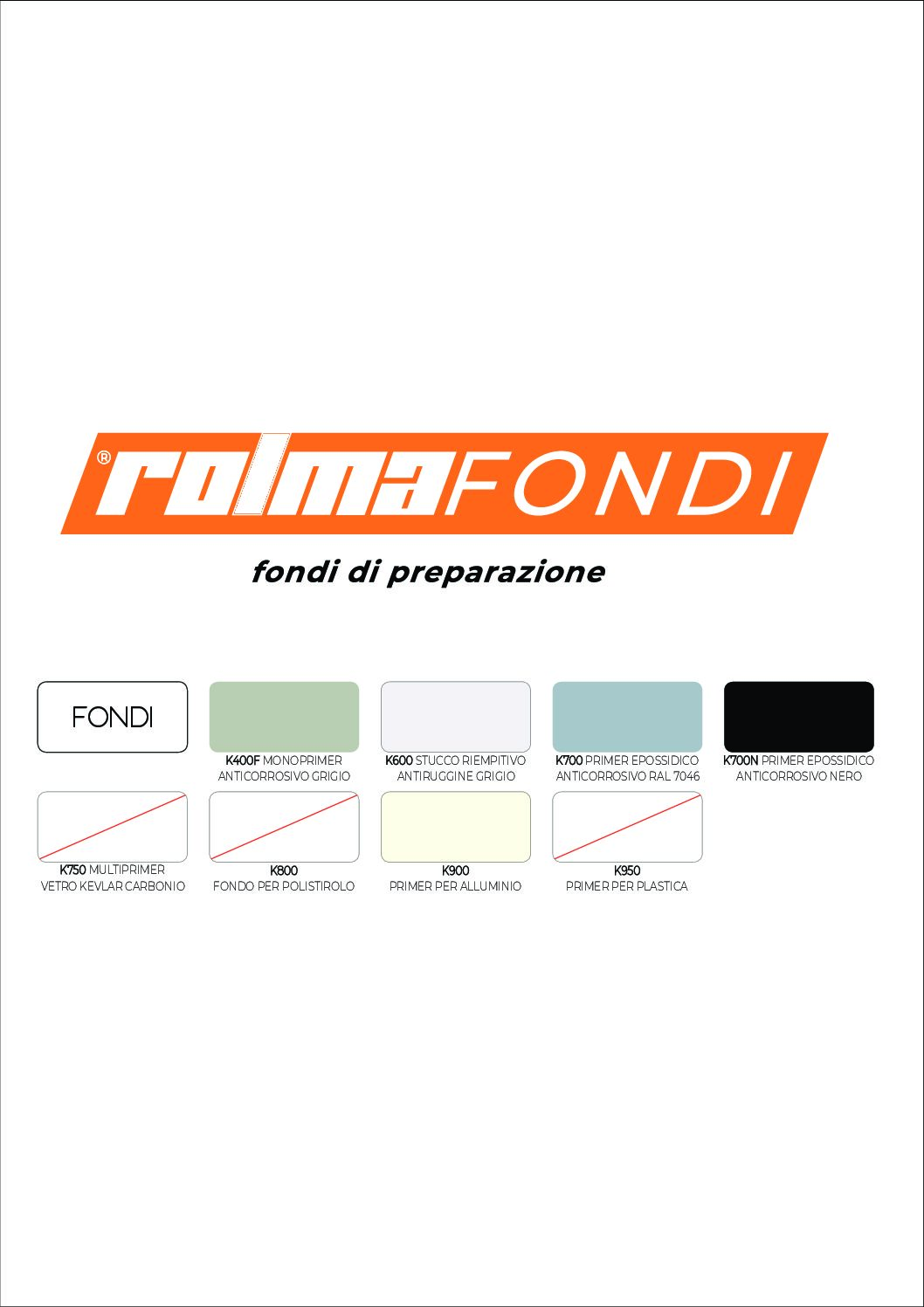 ROLMA – K750 – MULTIPRIMER VETR-FIBRA DI VETRO-KEVLAR-CARBONIO ML 400