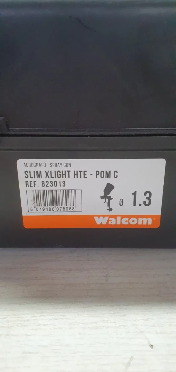 WALMEC - AEROGRAFO - PISTOLA  A SPRUZZO SLIM XLIGHT S HTE 1.3 CON MANOMETRO - immagine 4