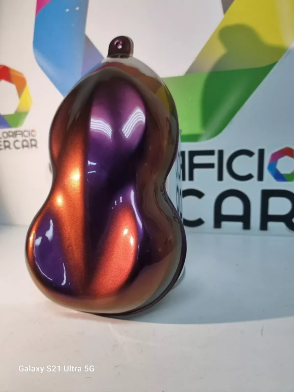 VERNICE CAMALEONTE CAM 04 VIOLA RAME BRONZO BASE OPACA - immagine 15