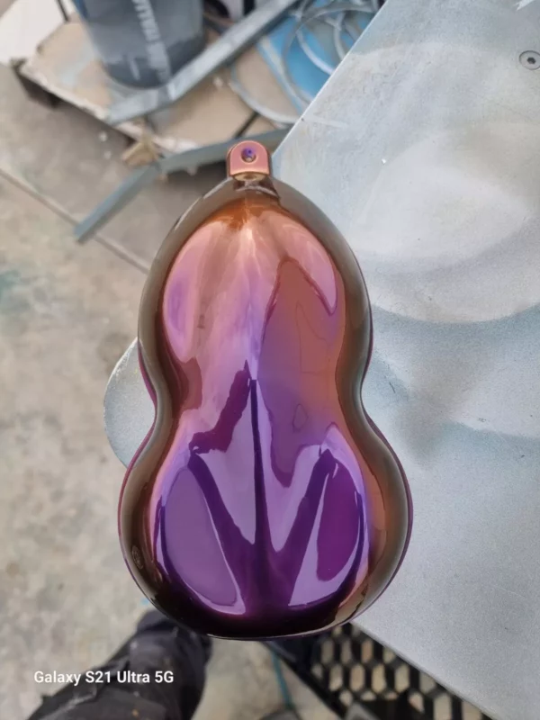 VERNICE CAMALEONTE CAM 04 VIOLA RAME BRONZO BASE OPACA - immagine 8