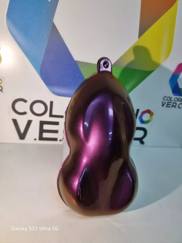 VERNICE CAMALEONTE CAM 04 VIOLA RAME BRONZO BASE OPACA - immagine 12
