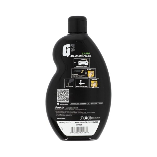 FARECLA - G3 PRO ALL IN ONE POLISH ML 500 - immagine 3
