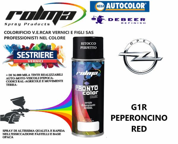 OPEL - G1R PEPERONCINO RED
