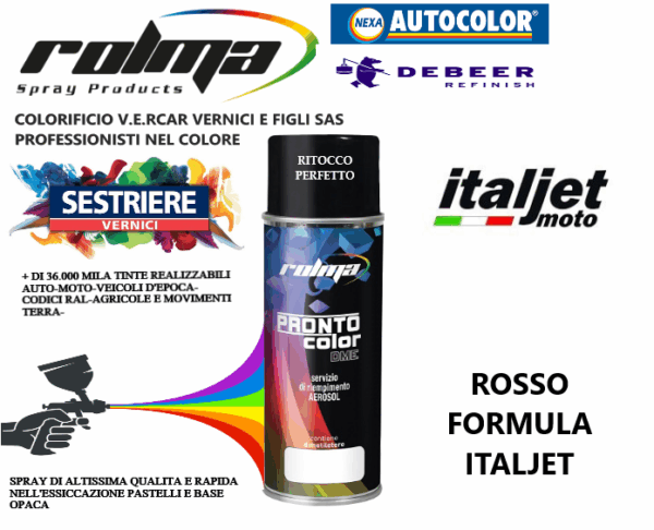 ITALJET - ROSSO FORMULA LUCIDO