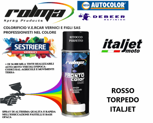 ITALJET - ROSSO TORPEDO LUCIDO