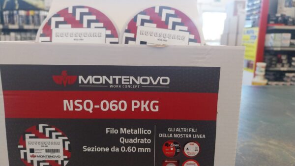 MONTENOVO - FILO SEZIONE QUADRA TAGLIO COLLANTE VETRI MT 50 - immagine 4