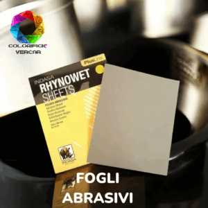 INDASA – FOGLI ABRASIVI ALL’ACQUA GR VARIE