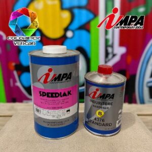 IMPA – KIT TRASPARENTE SPEEDLAK UHS + CATALIZZATORE 4376 STANDARD LT 0.5
