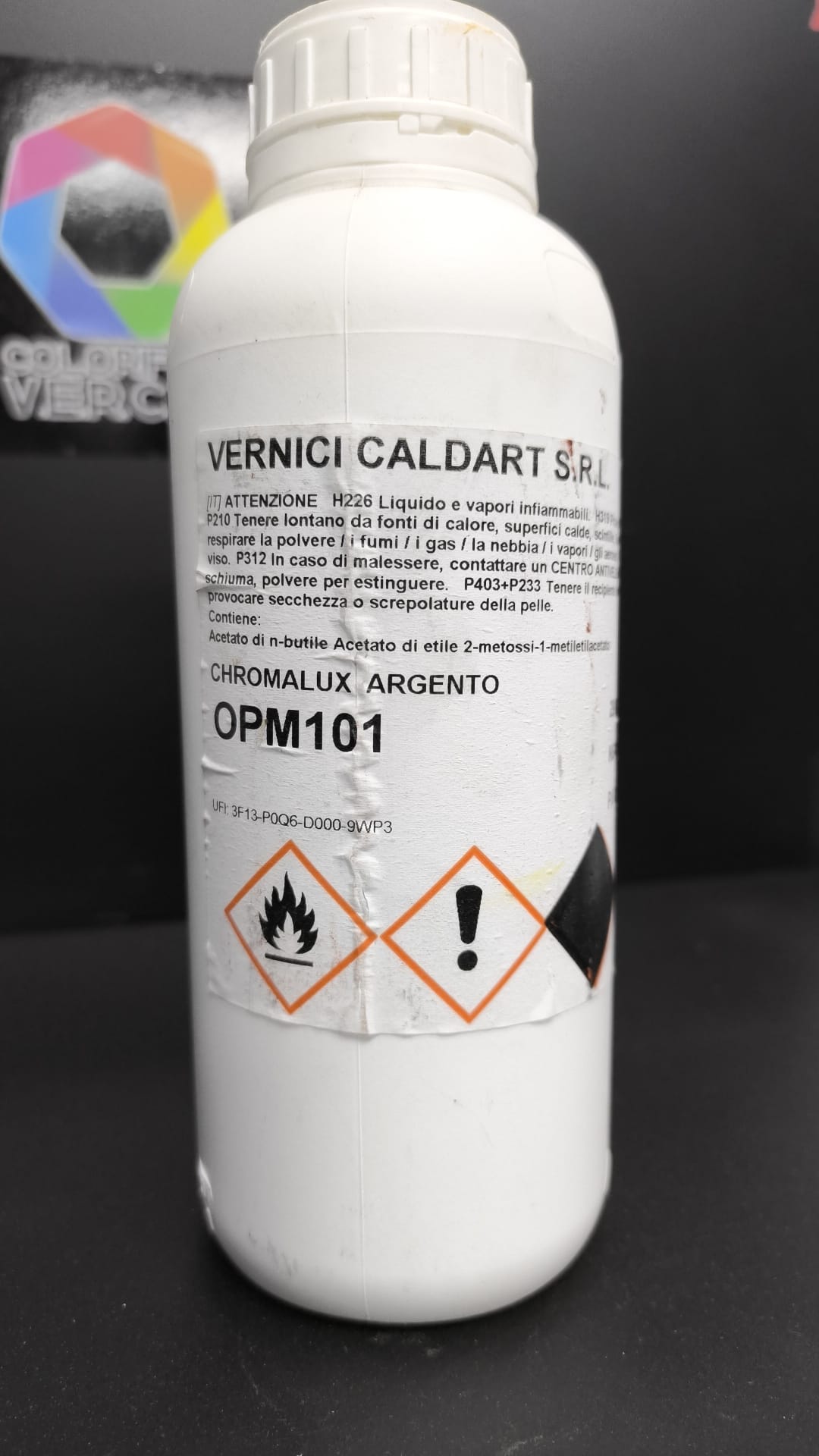 CALDART - OPM101 CHROMALUX ARGENTO LT 0.750