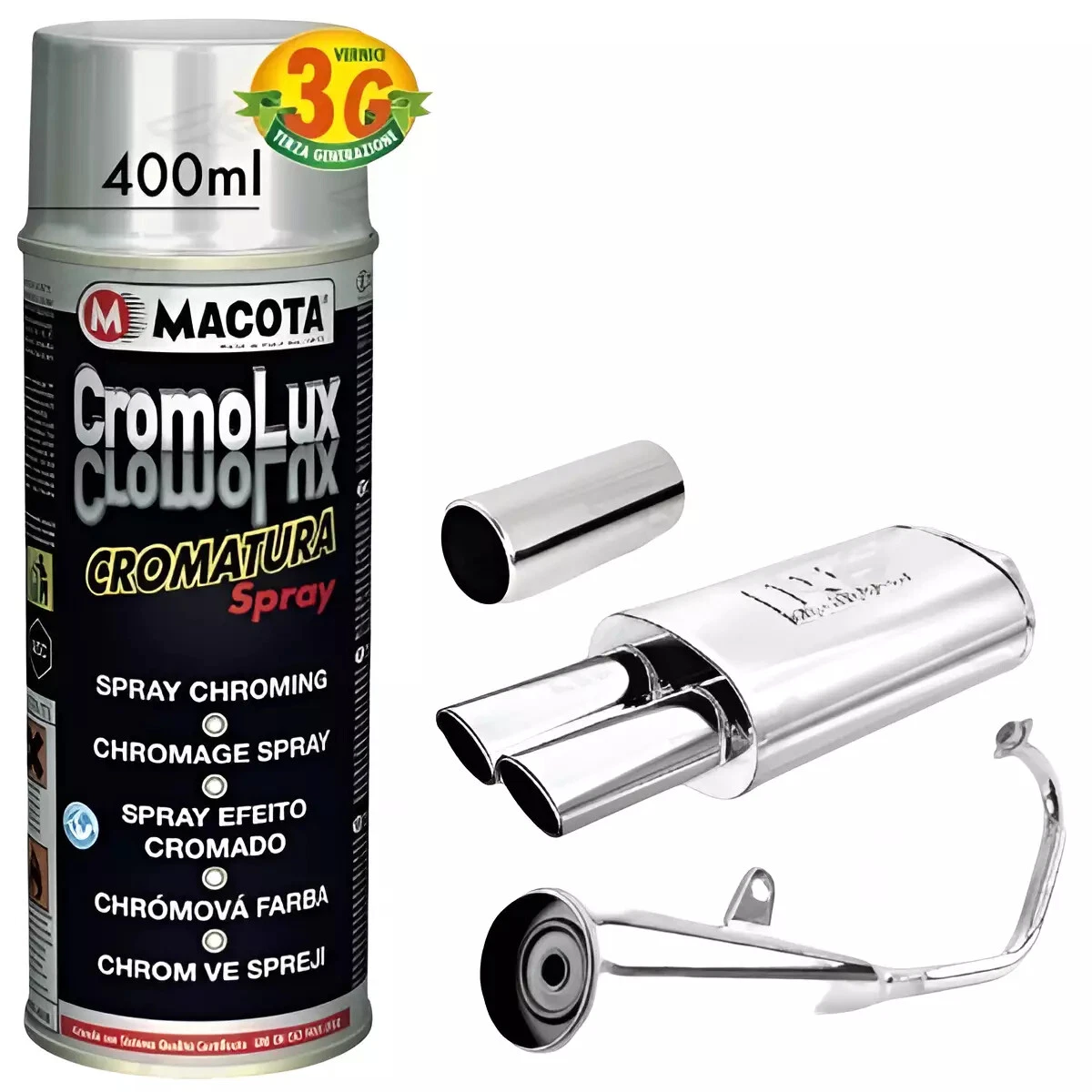 MACOTA - CROMOLUX CROMATURA SPRAY ML 400 - immagine 4