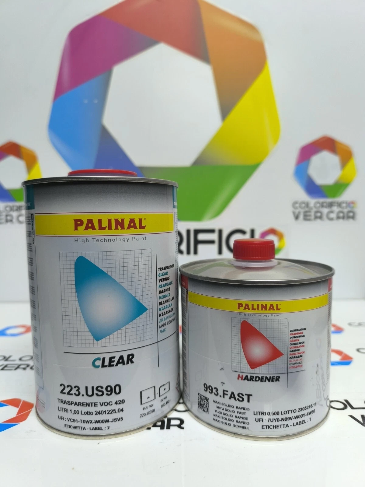 PALINI - TRASPARENTE PALINAL 223.US90 + CAT. LT 0.5 MAXXY SOLID STD