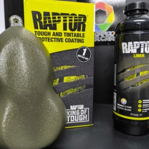 U-POL – RAPTOR VERNICE ANTIGRAFFIO PER FUORISTRADA VERDE NATO – AERONAUTICA